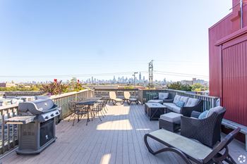 Rooftop deck + dog run